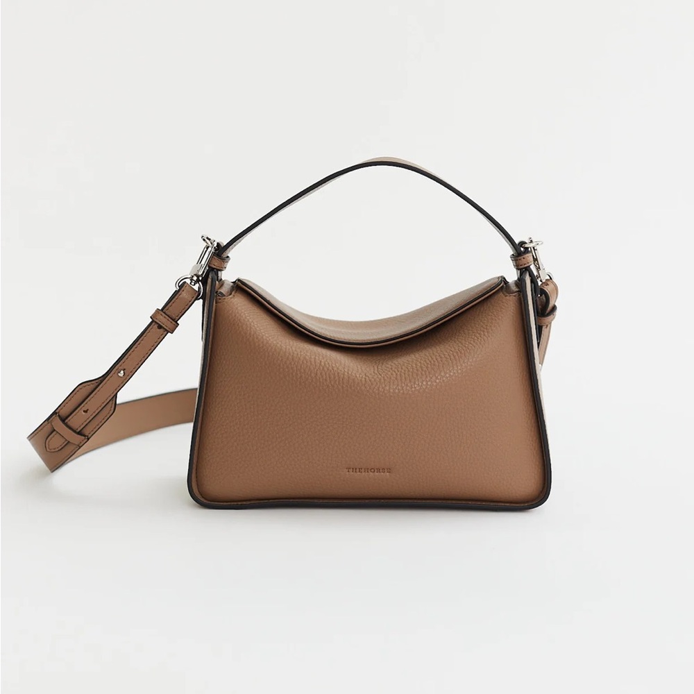 The Horse Taupe Leather Clementine Bag